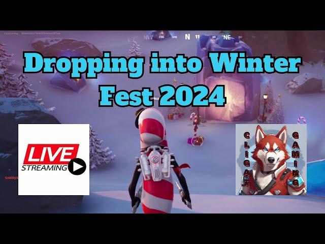 Dropping into Winterfest 2024 Fortnite