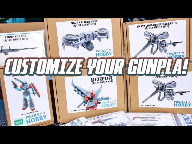 Project V Hobby - Resin Conversion and Custom Weapon Sets for Gunpla!