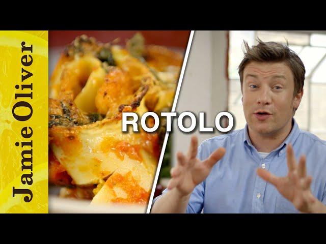 Squash and Spinach Rotolo | Save with Jamie
