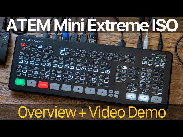 Blackmagic ATEM Mini Extreme ISO: Overview and Live Demo