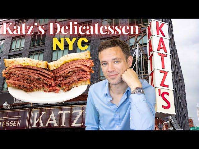 Eating at Katz’s Deli. The Most Famous Restaurant in NYC with some of the Best Pastrami