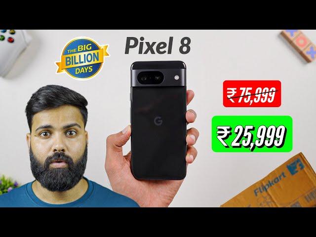 Pixel 8 at ₹31,999 in Flipkart Big Billion Day 2024 