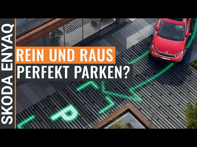 Die Skoda ENYAQ Parkassistenten im Test: So funktionieren sie und wann kommt remote parking?