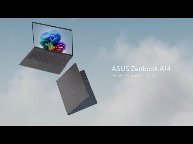 ASUS Zenbook A14 (UX3407) #Qualcomm | 2025