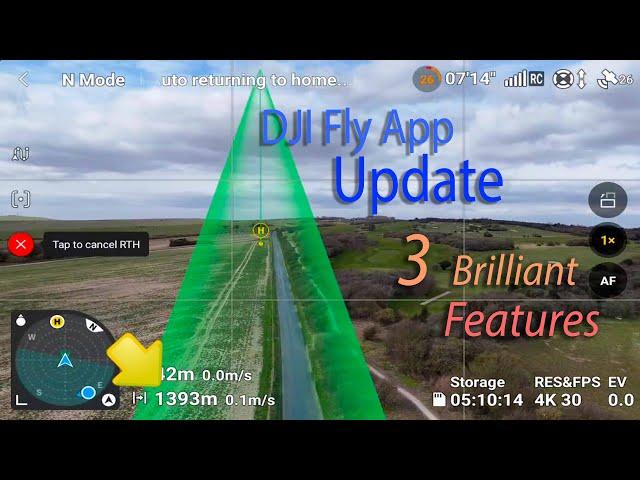 DJI Fly App Update: Brilliant New Feature Gives Longer Flights & Safer RTH