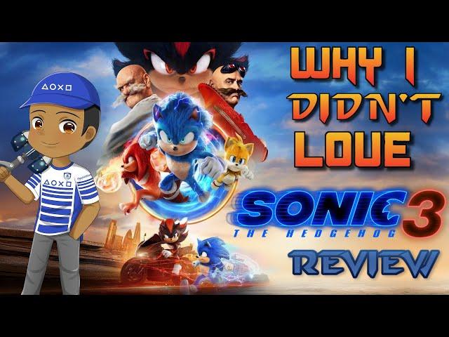 Sonic the Hedgehog 3 Movie REVIEW - Why I Didn't Love it