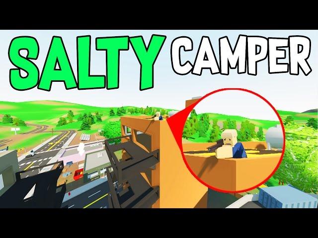 RAIDING SALTY SEATTLE ROOFCAMPER! "Hidden Loot!" - Unturned Server Takeover S1E1