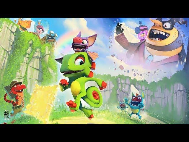 Yooka-Laylee and the Impossible Lair - PS4, Gameplay, Review and walkthrough [Full HD 60fps]