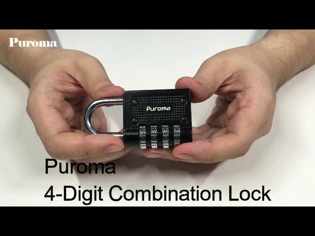 User Guide - How to Set and Reset Puroma 4 Digit Combination Lock - Official Ver.
