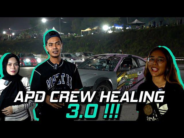 AI GARAGE PERGI APD CREW HEALING 3.0 !!! SEMUA PRO DRIFTER TURUN PADANG...