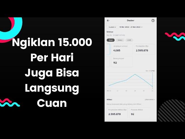 Cara Iklan Promosi  Di Tiktok Dan Tips Biar Langsung Cuan