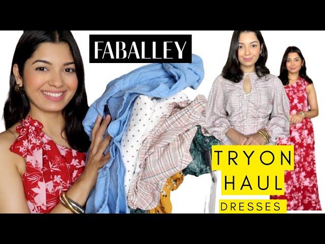 FABALLEY Dress Try - on Haul | Amazing Western Dresses | Makeupfashionrevival