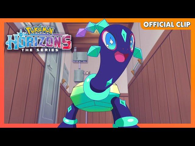 UK: Curious Terapagos! Pokémon Horizons: The Series | Official Clip