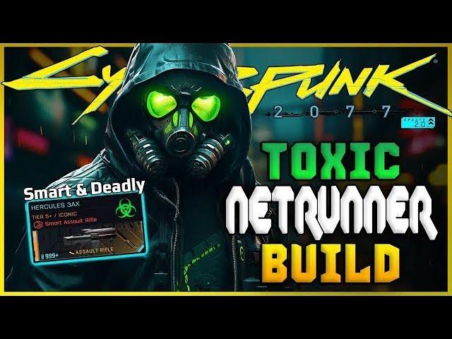 The Toxic Netrunner: ULTIMATE Chemical Weapon & Quickhacks Build in Cyberpunk 2077 2.0!