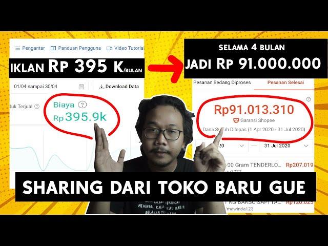 Persiapan Iklan di Shopee Untuk Akun Baru