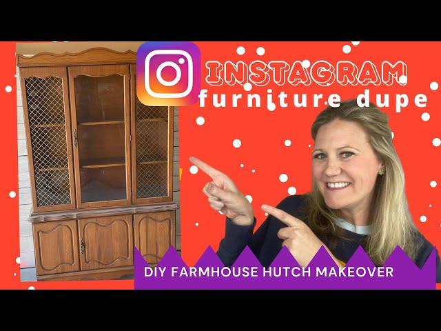 HIGH-END HOME DECOR DIY // INSTAGRAM FAVORITE FURNTURE DUPE