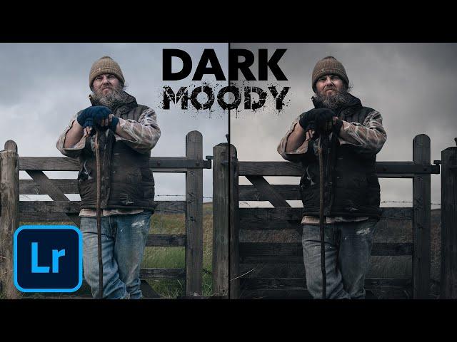 How to make the DARK and MOODY PRESET in Lightroom (and Camera Raw)