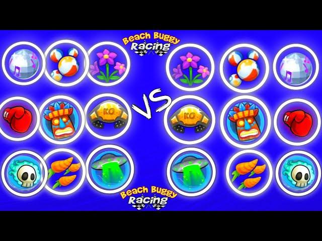 All Bosses Abilities Vs All Bosses Abilities Battle | Beach Buggy Racing | 2022 Gameplay