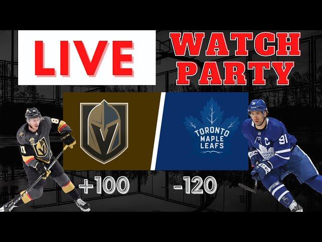 Toronto Maple Leafs vs. Las Vegas Golden Knights LIVE Watch Party!