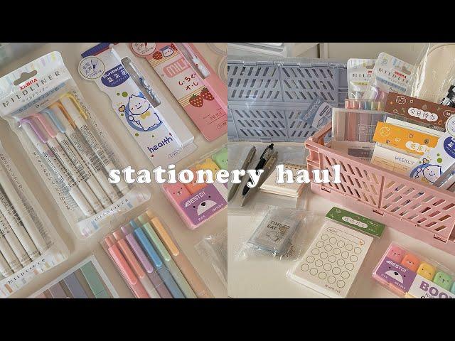 huge shopee stationery haul  ft. jianwu store