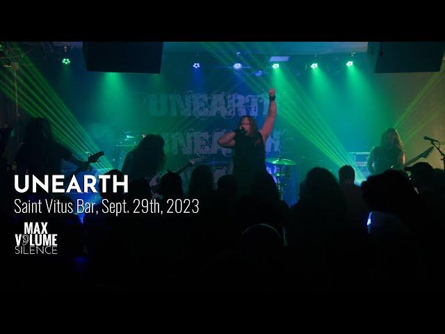 UNEARTH live at Saint Vitus Bar, Sept. 29th, 2023 (FULL SET)