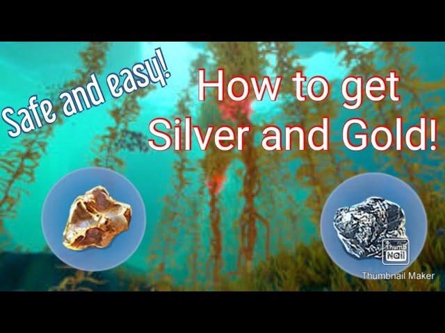 How to get Gold and Silver in Subnautica Below Zero