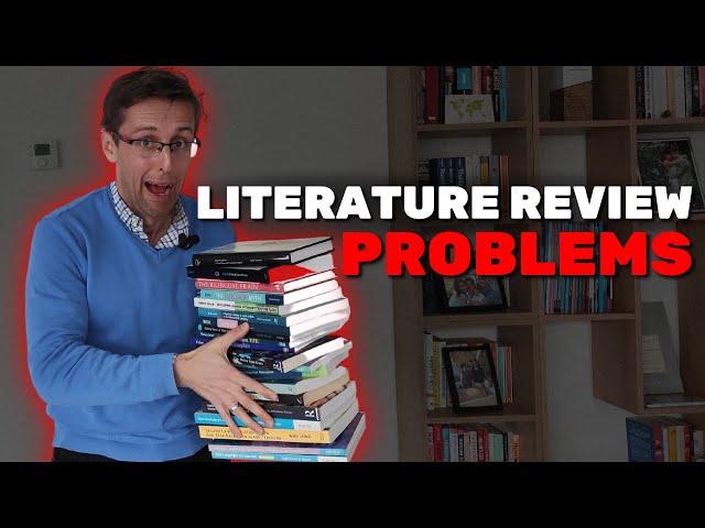 8 Literature Review Problems EVERY PhD Student And Researcher Must Avoid