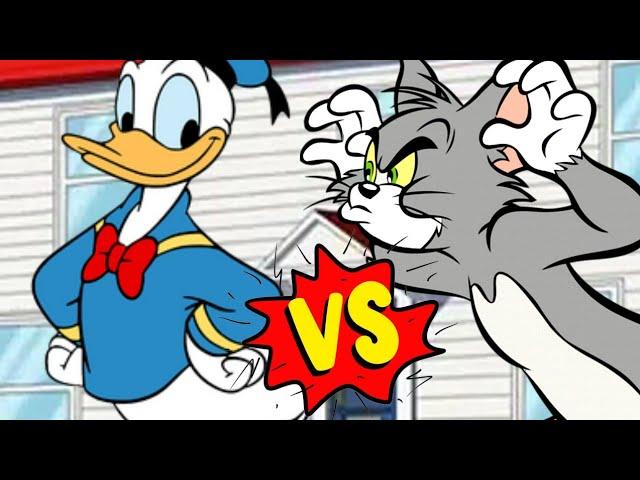 EL PATO DONALD vs TOM MUGEN