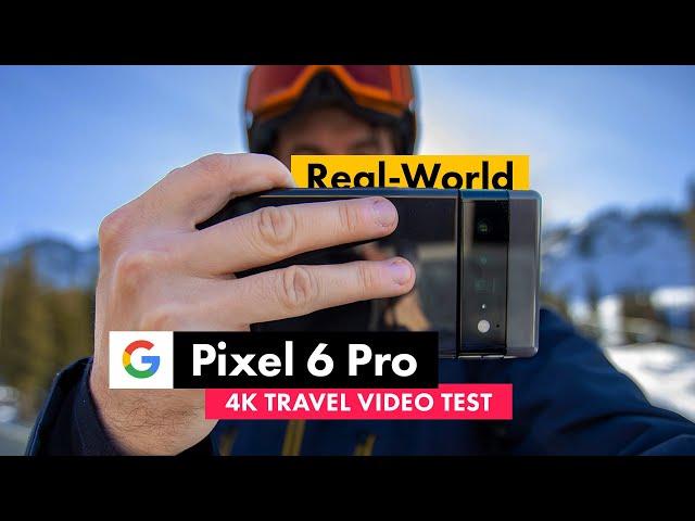 Real-World Google Pixel 6 Pro Video Test // 4k Ski Vlog at Atla 