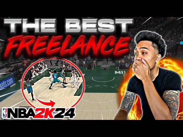 THIS IS THE BEST FREELANCE TO RUN IN NBA 2K24! *ULTIMATE TUTORIAL*