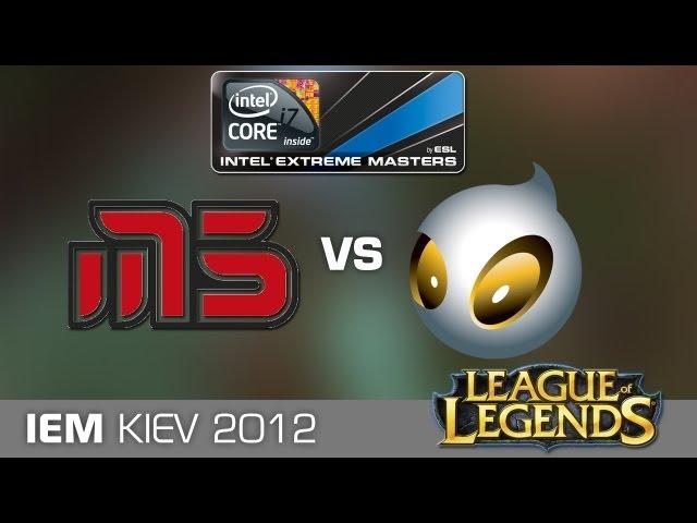 IEM Kiev League of Legends - Moscow Five vs. Team Dignitas