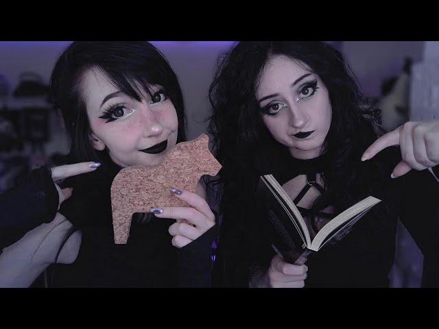 asmr  this or that - twin tingle test  w/@myrteya