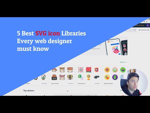 5 Best SVG icon Libraries Free