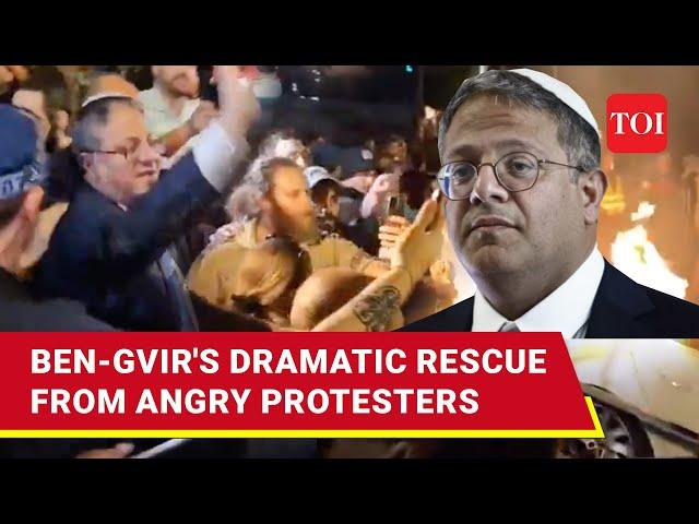 ‘Breathless' Ben Gvir: Angry Israelis Set Jerusalem Ablaze In Front Of National Security Minister