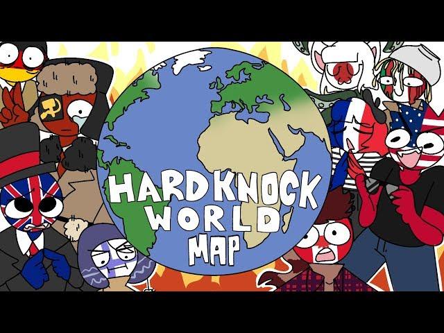 [Countryhumans] HARD KNOCK WORLD || Complete Spoof MAP