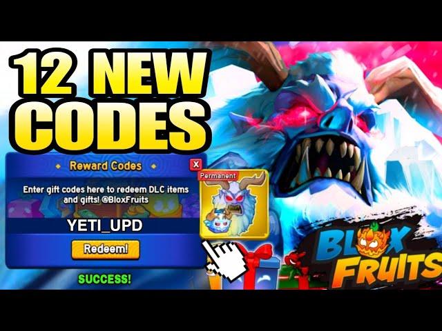 [XMAS UPDATE] ALL NEW WORKING CODES IN BLOX FRUITS 2024 DECEMBER! ROBLOX BLOX FRUITS CODE YETI