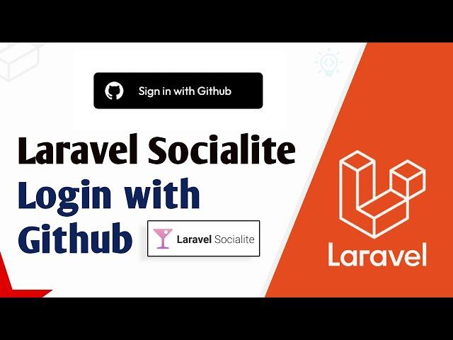 Laravel Socialite Login with Github Account