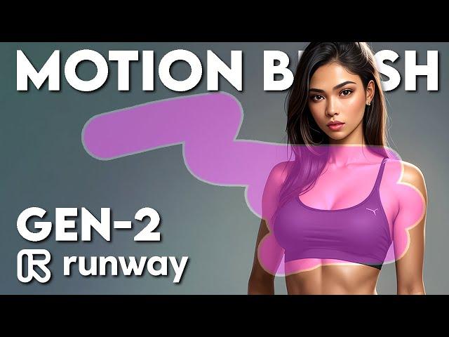 This New AI Animation Tool is Blowing People’s Minds! - Motion Brush by Runway