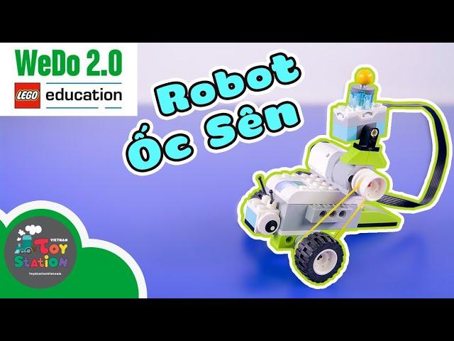 Lần đầu chế tạo Robot Ốc Sên với Wedo 2.0 Lego Education Toystation