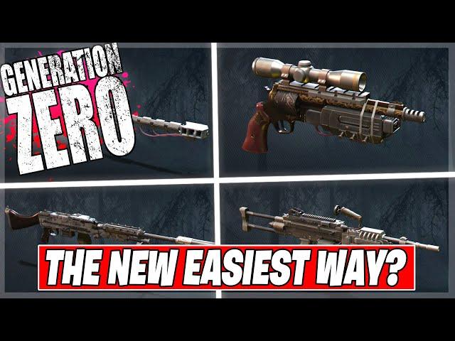 The NEW Best Way To Get Experimental Weapons In Generation Zero