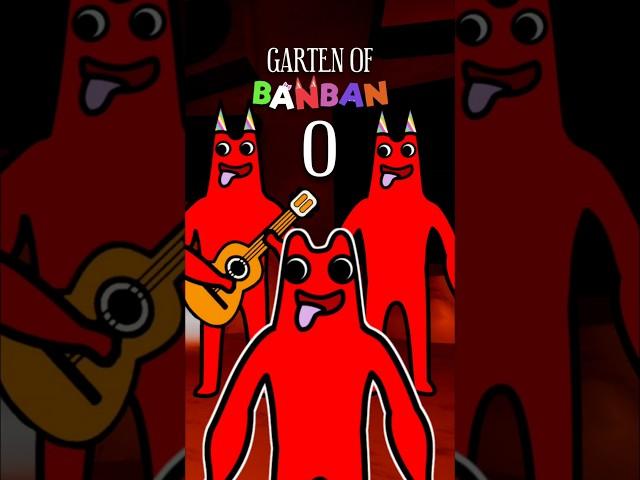 Garten of Banban 0 - Banban Depictions Comparison Evolution #shorts #shortvideo #gartennofbanban