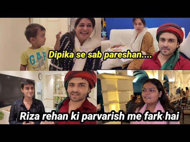 Difference between Riza and reehan| dipika ke drame shuru