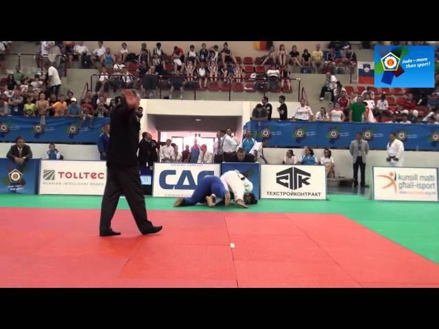 [+70kg] FINAL - CAROLY, Roudelie (FRA) - TURCHYN, Anastasiya (UKR) - ECh U17 Cottonera 2011