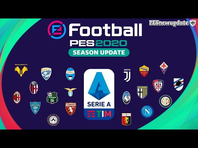 PES 2020 FULL Serie A TIM Stadium Pack