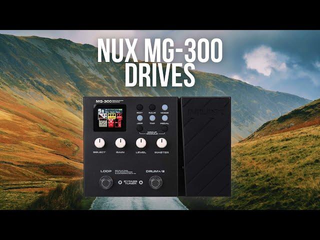 NUX MG-300 all the drives