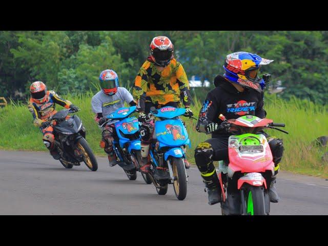 BALAP DIMULAI EMAK GILA | BOBBYSTUNTRIDER | RUDY TRIJAYA |  PRIVA | ELCABRONE