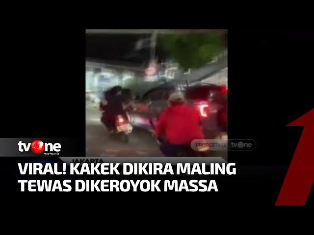 Sedang Viral! Diteriaki Maling, Lansia Meregang Nyawa Dihajar Massa | Sidik Jari tvOne