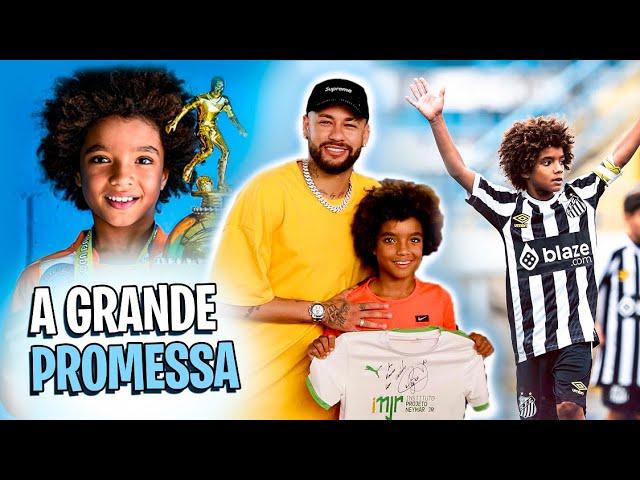 NOVO NEYMAR? Conheça o craque do Santos FC que é a promessa do futebol brasileiro