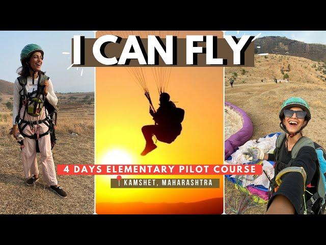 Paragliding Course Maharashtra Vlog | Kamshet Paragliding 4 Days Pilot Course | Radhika Jagtap Vlog