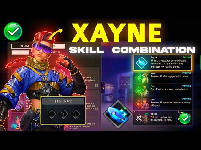 Xayne Character Combination 2024 | Best character combination in Free Fire | Xayne ability 2024